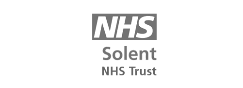 NHS Solent greyscale